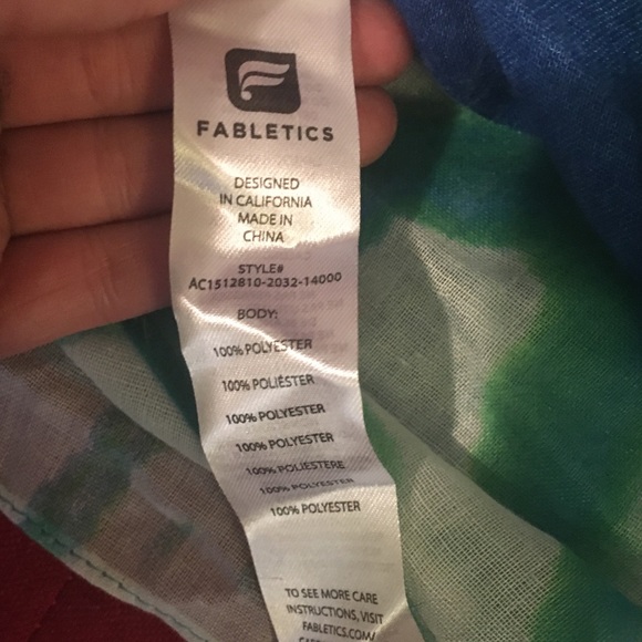 Fabletics Infinity Scarf, One Size - Picture 4 of 4